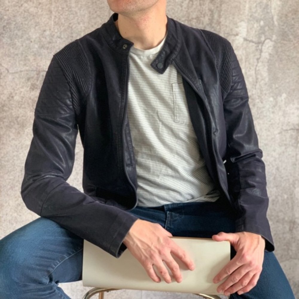 Zara men’s Motorcycle / Biker jacket